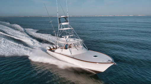 BID TIME, 2021 SPENCER YACHTS 48 FT, QUAD OUTBOARDS